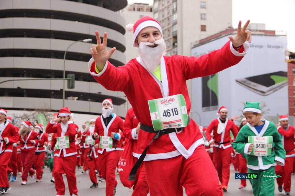 Galería de la Carrera de Papá Noel, ambiente y salida