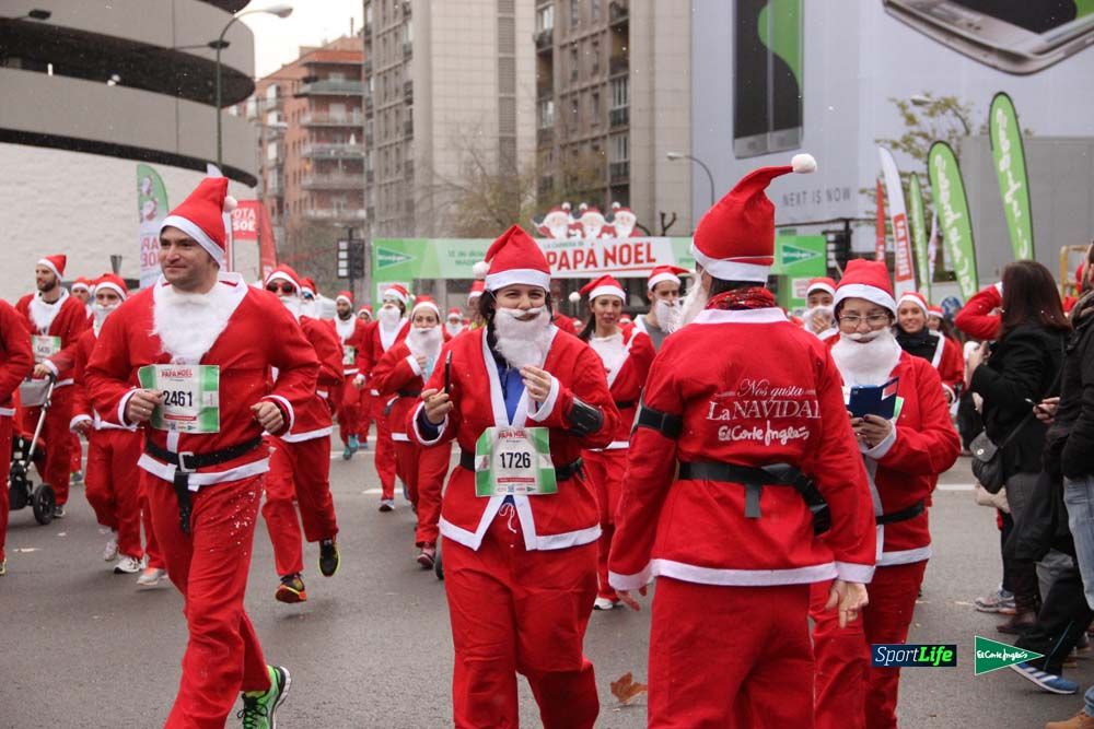 Galería de la Carrera de Papá Noel, ambiente y salida