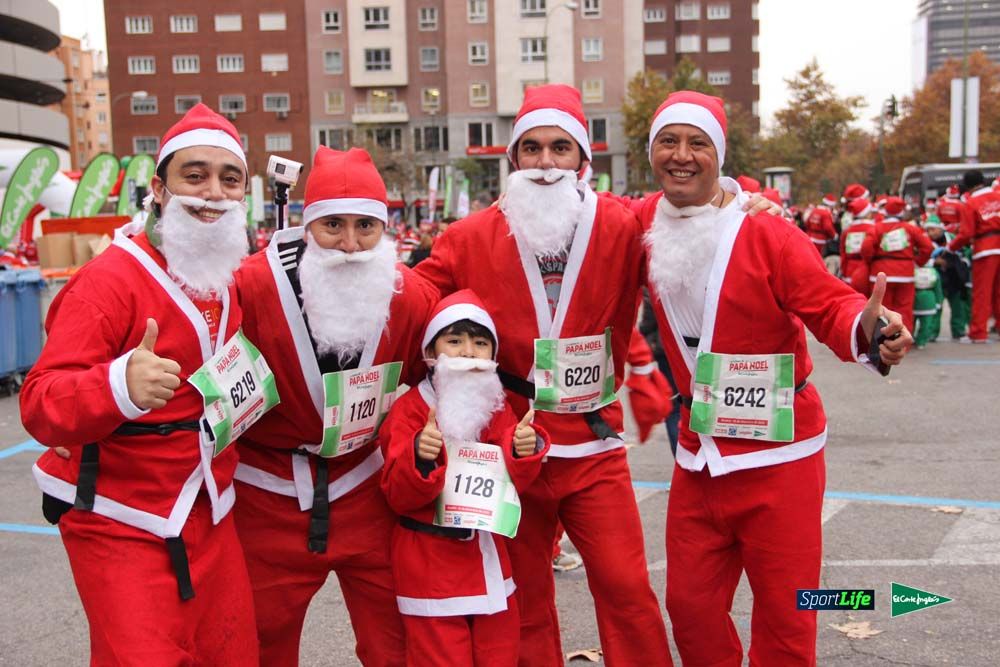 Galería de la Carrera de Papá Noel, ambiente y salida