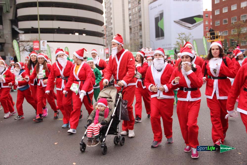 Galería de la Carrera de Papá Noel, ambiente y salida