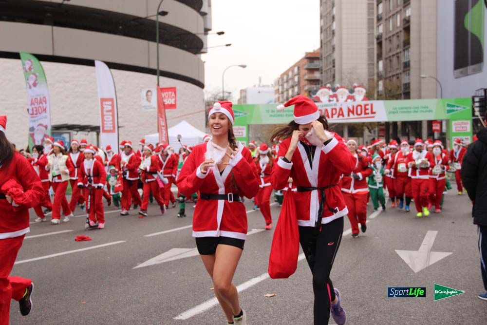 Galería de la Carrera de Papá Noel, ambiente y salida