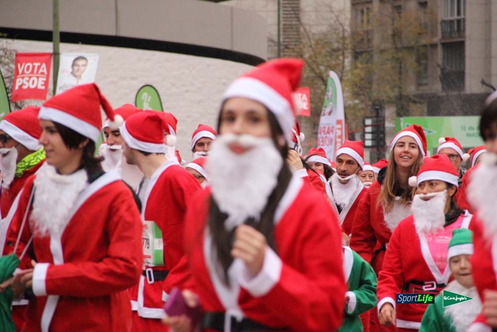 Galería de la Carrera de Papá Noel, ambiente y salida