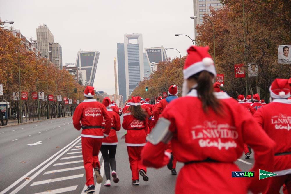 Galería de la Carrera de Papá Noel, ambiente y salida
