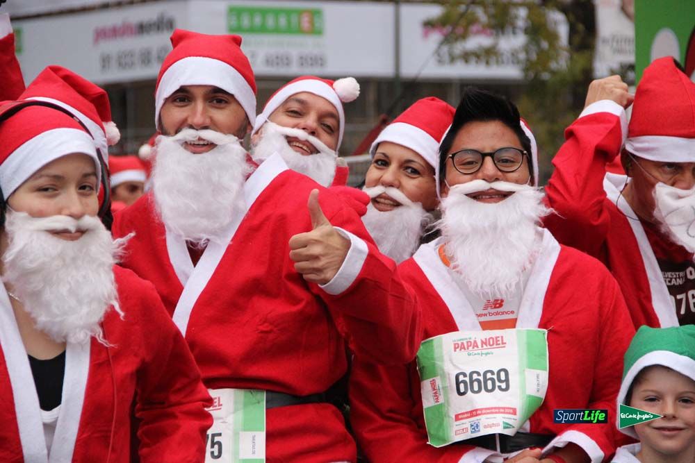Galería de la Carrera de Papá Noel, ambiente y salida