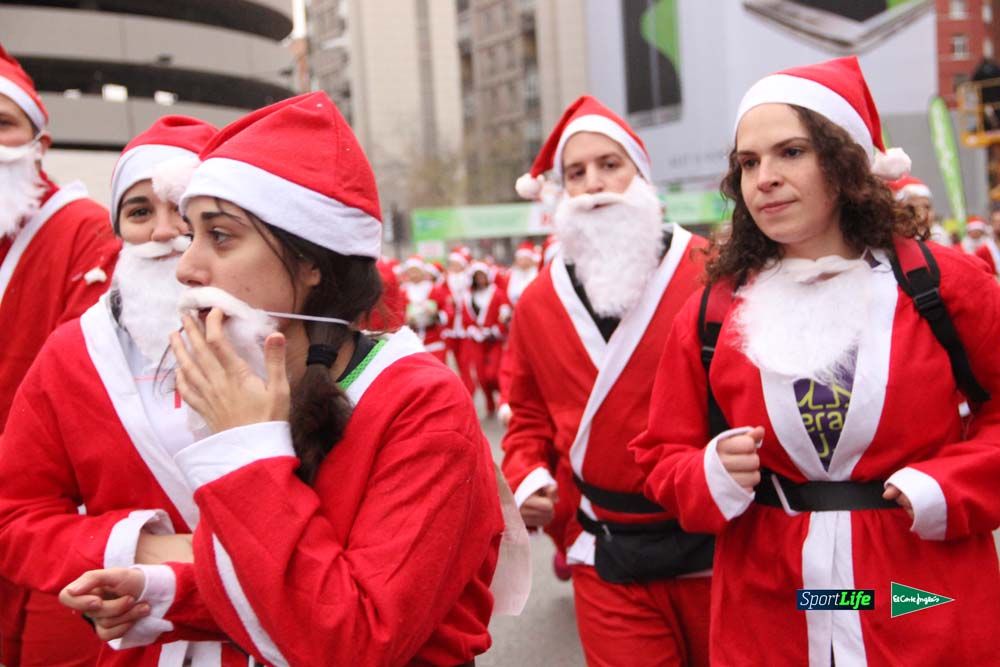 Galería de la Carrera de Papá Noel, ambiente y salida