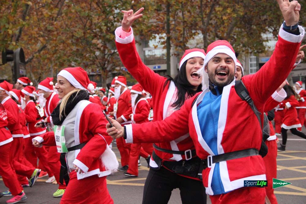 Galería de la Carrera de Papá Noel, ambiente y salida