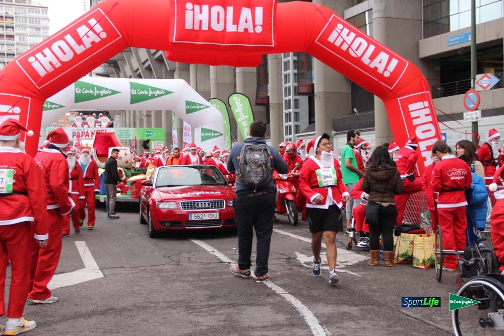 Galería de la Carrera de Papá Noel, ambiente y salida