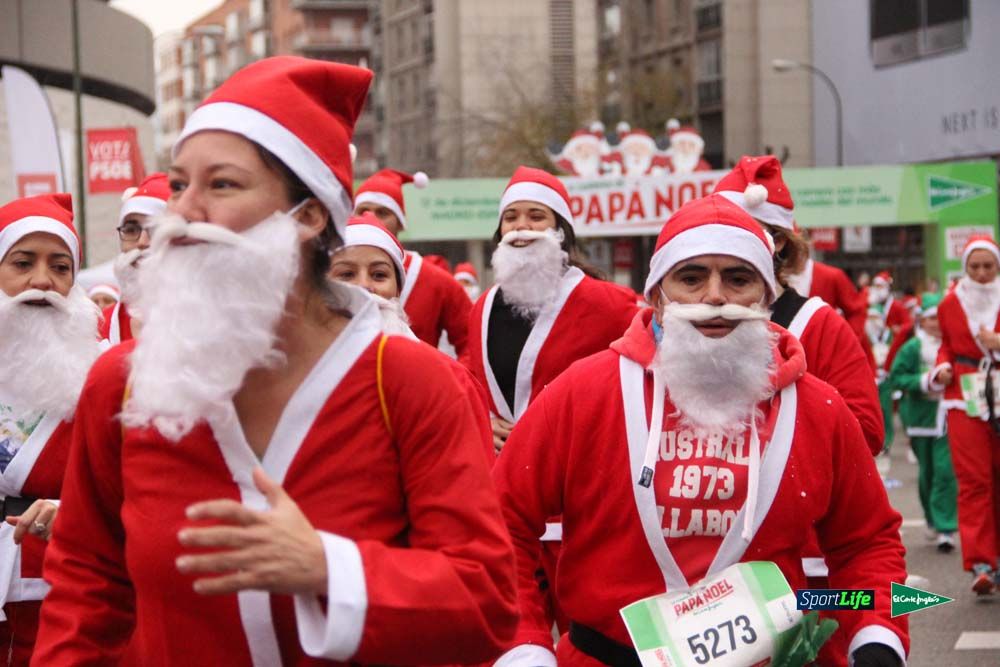 Galería de la Carrera de Papá Noel, ambiente y salida