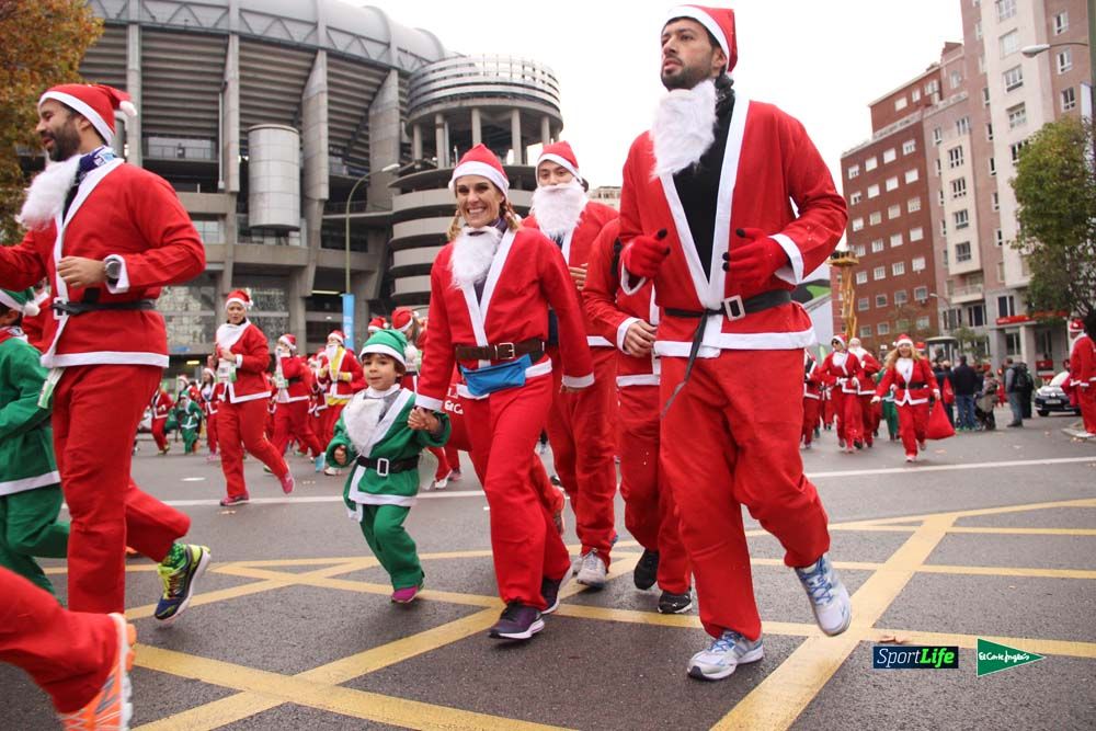 Galería de la Carrera de Papá Noel, ambiente y salida