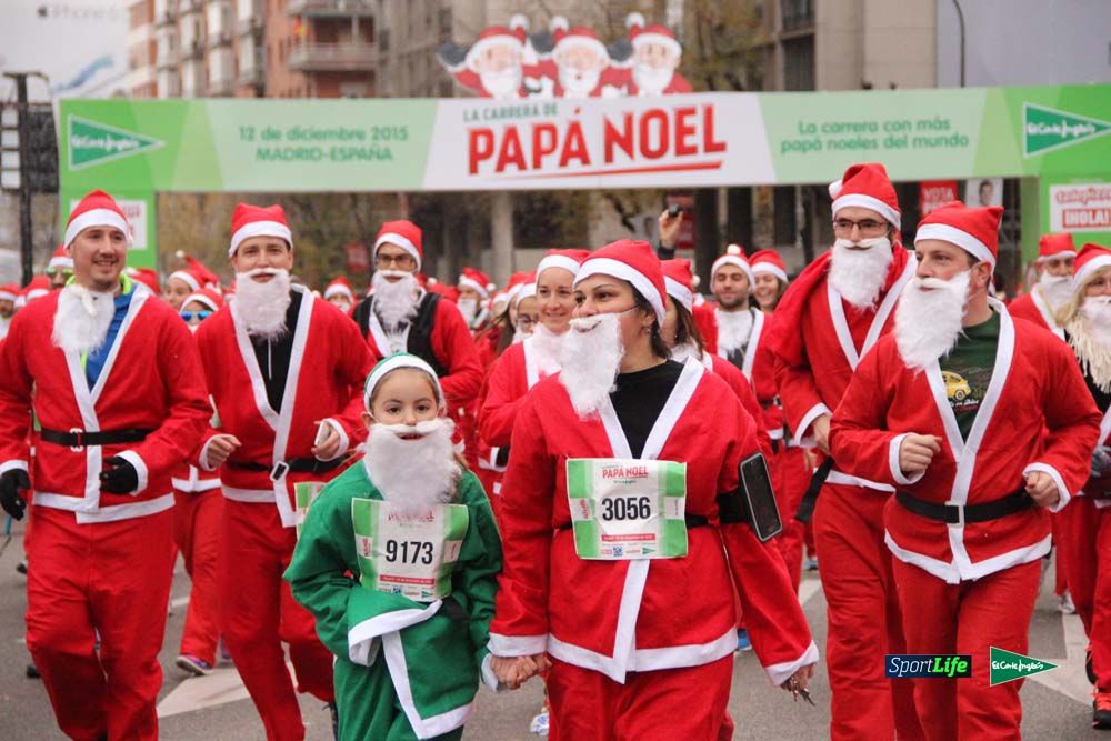 Galería de la Carrera de Papá Noel, ambiente y salida