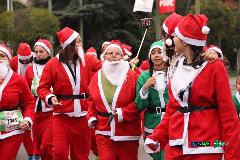 Galería de la Carrera de Papá Noel, ambiente y salida