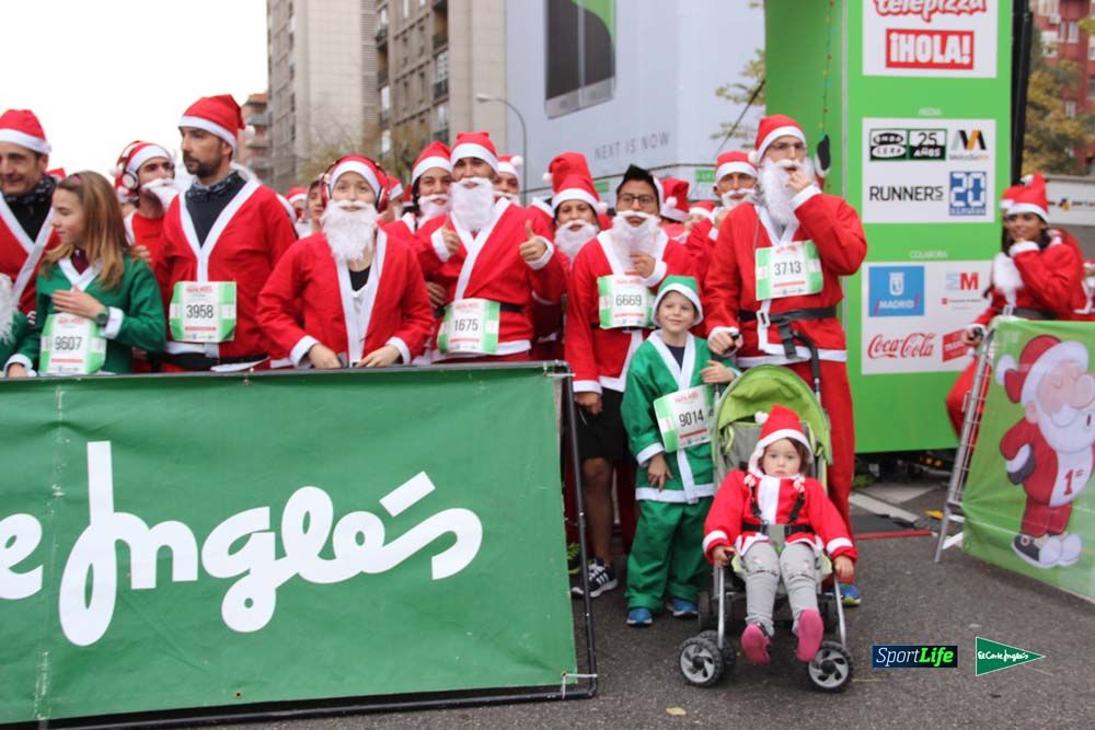 Galería de la Carrera de Papá Noel, ambiente y salida