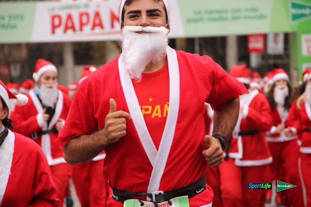 Galería de la Carrera de Papá Noel, ambiente y salida