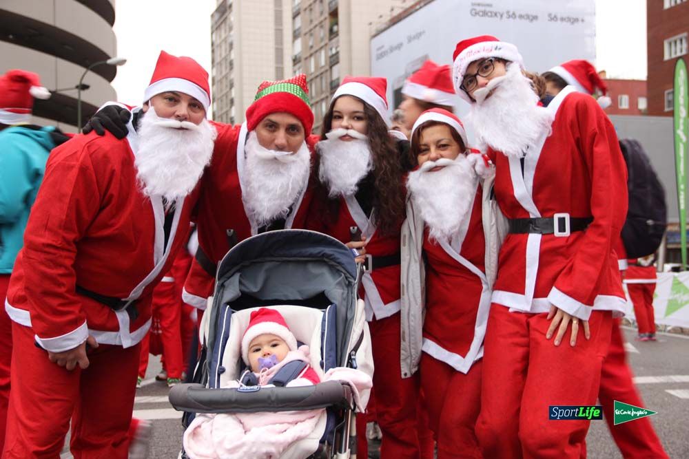 Galería de la Carrera de Papá Noel, ambiente y salida
