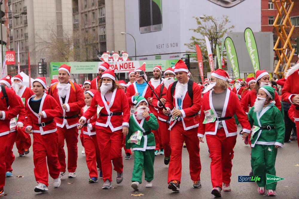 Galería de la Carrera de Papá Noel, ambiente y salida