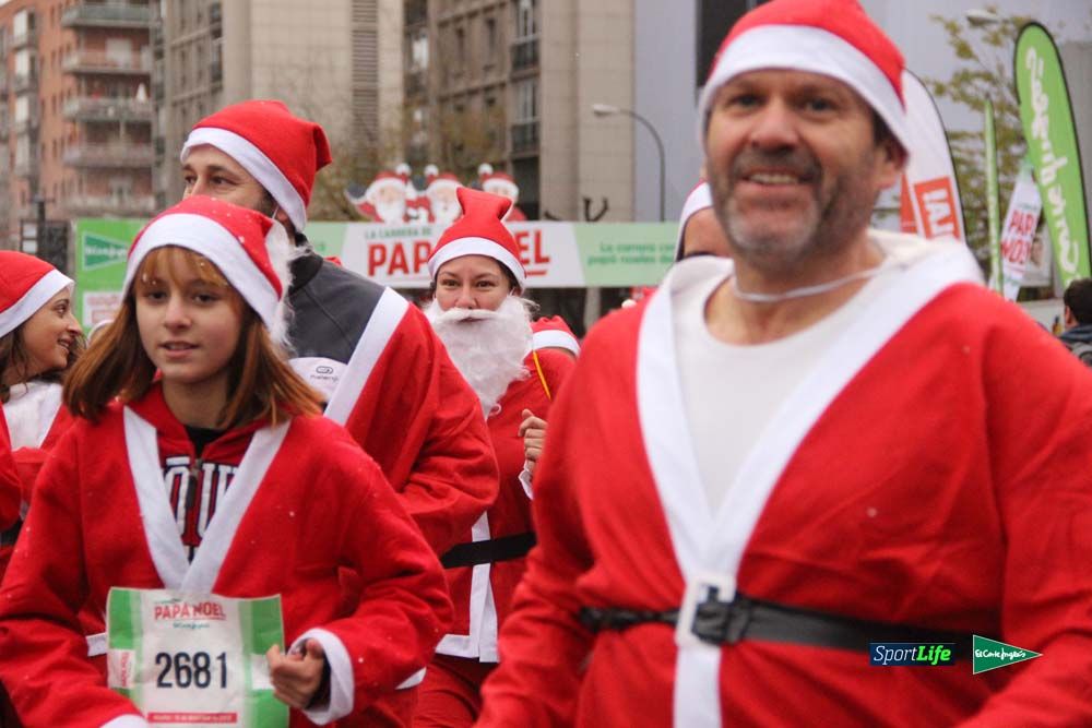 Galería de la Carrera de Papá Noel, ambiente y salida