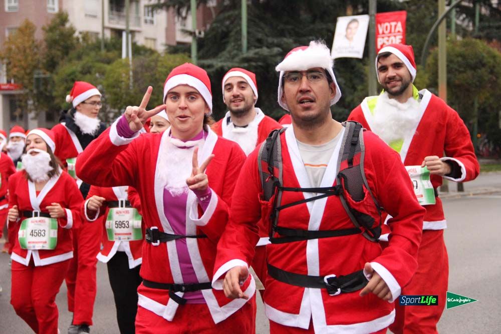 Galería de la Carrera de Papá Noel, ambiente y salida