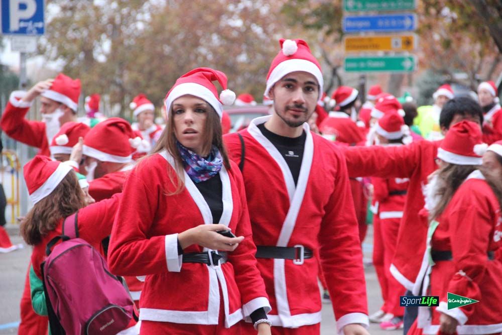 Galería de la Carrera de Papá Noel, ambiente y salida