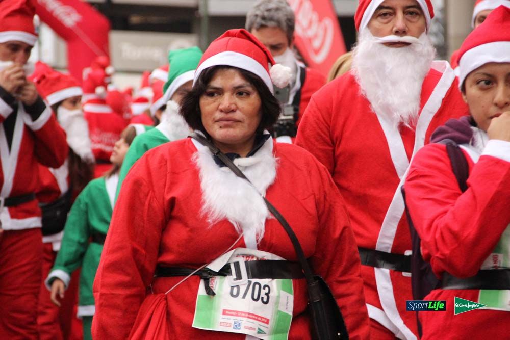 Galería de la Carrera de Papá Noel, ambiente y salida