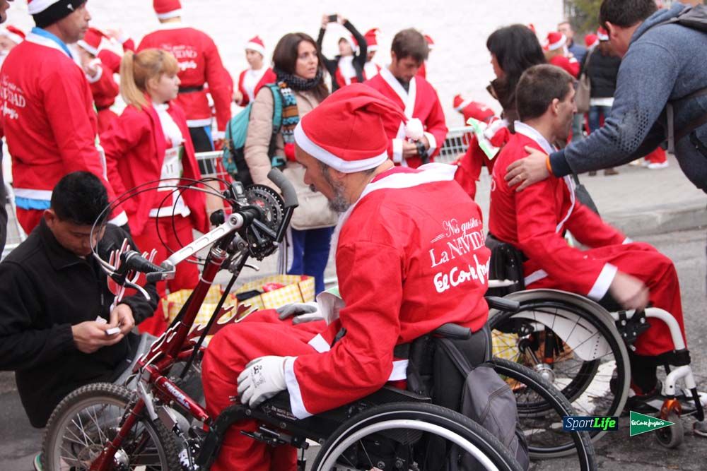 Galería de la Carrera de Papá Noel, ambiente y salida