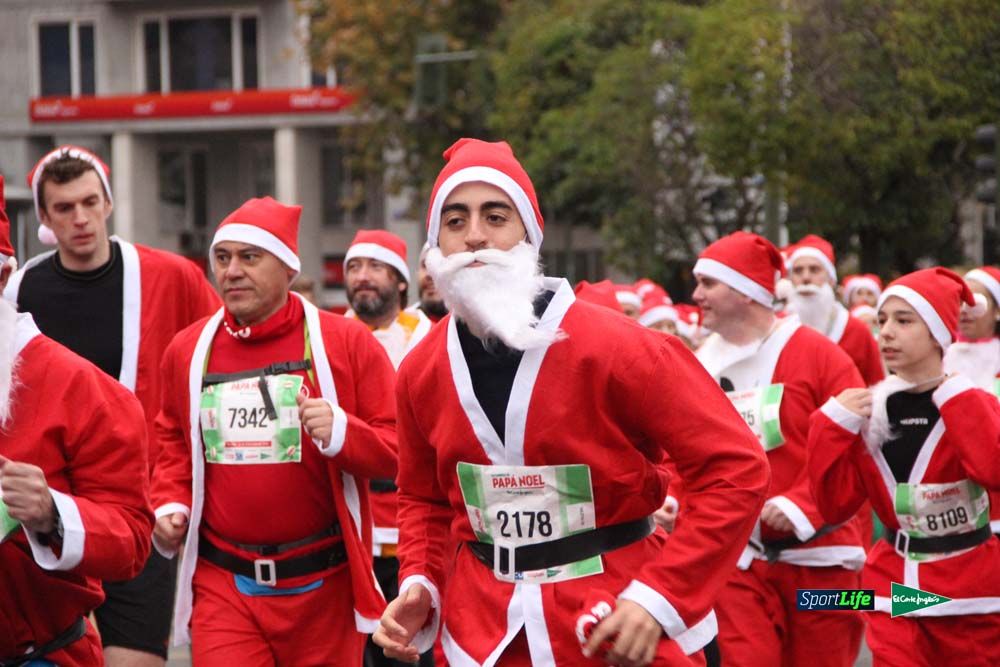 Galería de la Carrera de Papá Noel, ambiente y salida