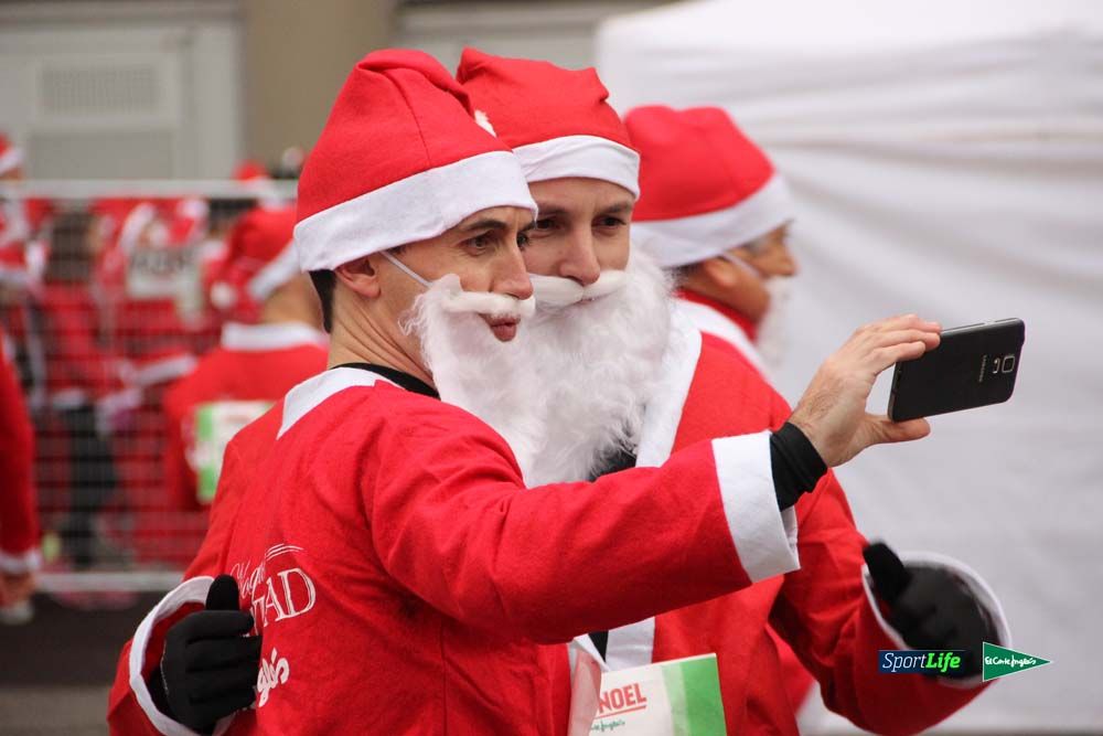 Galería de la Carrera de Papá Noel, ambiente y salida