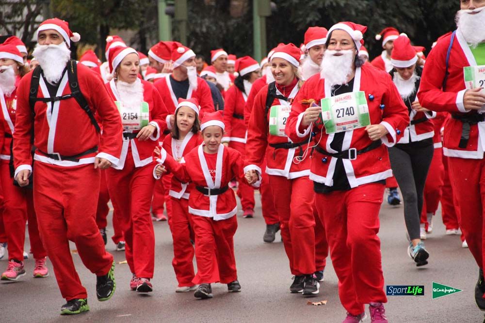 Galería de la Carrera de Papá Noel, ambiente y salida