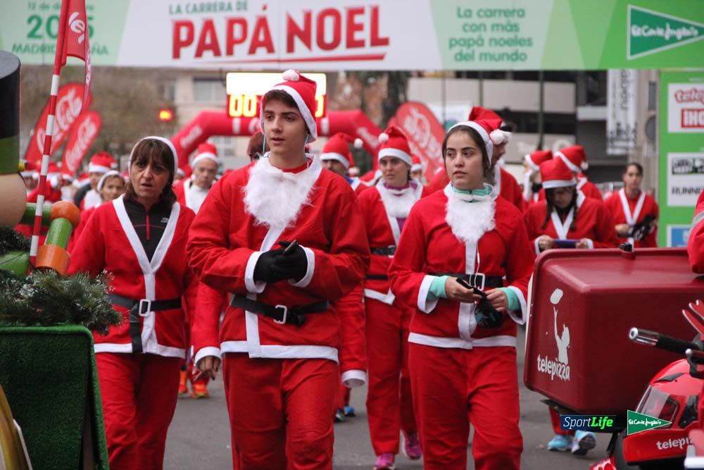 Galería de la Carrera de Papá Noel, ambiente y salida