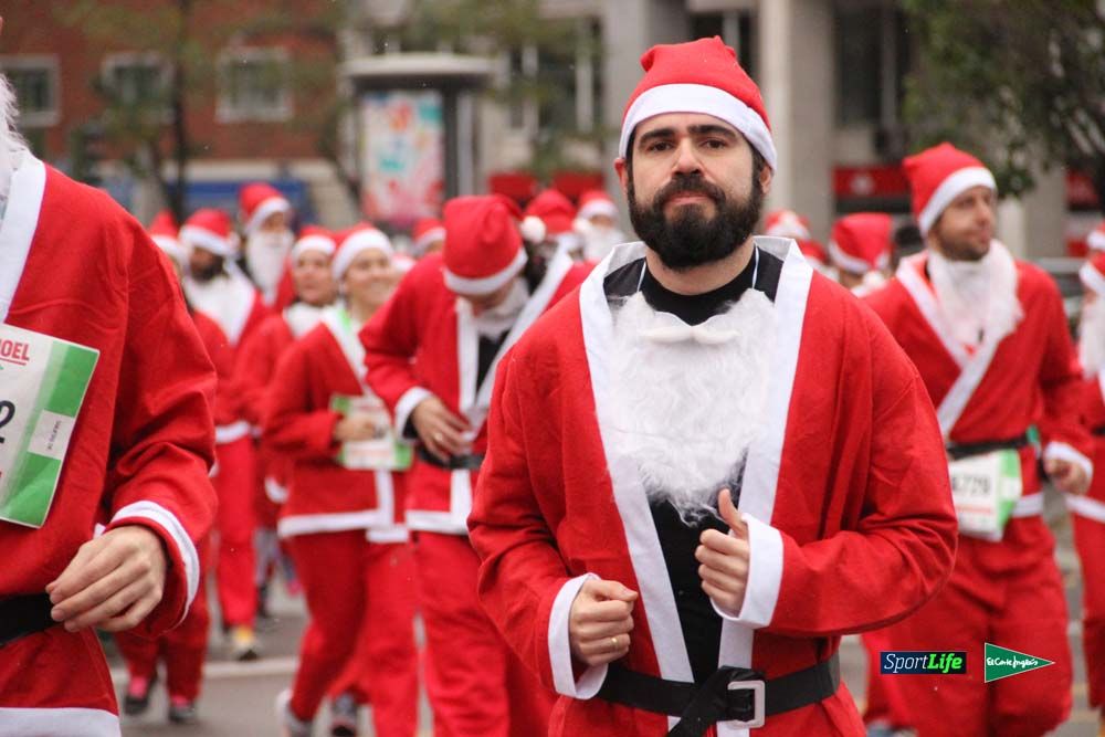 Galería de la Carrera de Papá Noel, ambiente y salida