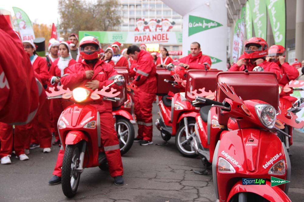 Galería de la Carrera de Papá Noel, ambiente y salida