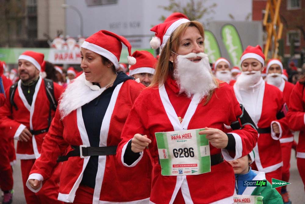 Galería de la Carrera de Papá Noel, ambiente y salida