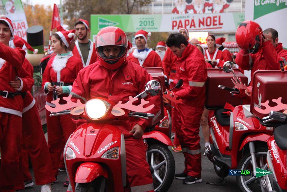 Galería de la Carrera de Papá Noel, ambiente y salida