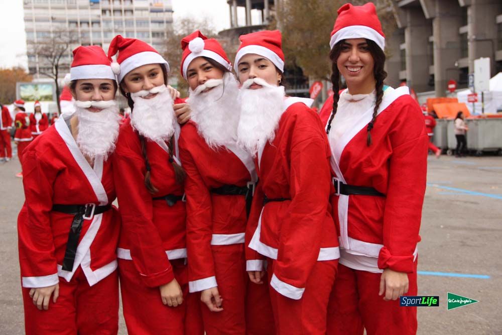 Galería de la Carrera de Papá Noel, ambiente y salida