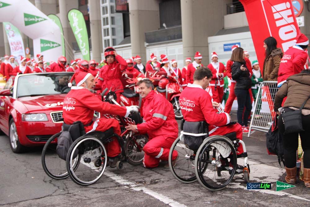Galería de la Carrera de Papá Noel, ambiente y salida