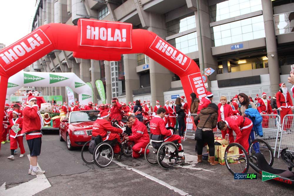 Galería de la Carrera de Papá Noel, ambiente y salida