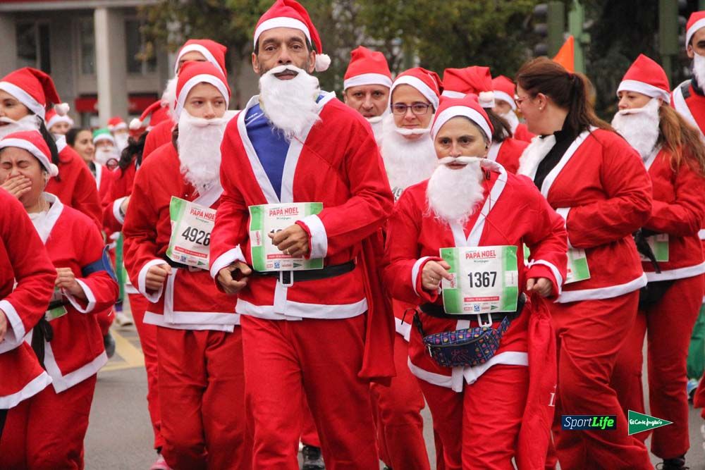 Galería de la Carrera de Papá Noel, ambiente y salida