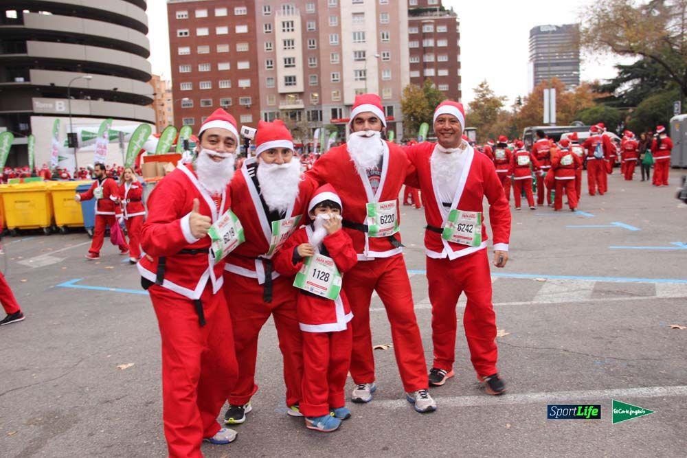 Galería de la Carrera de Papá Noel, ambiente y salida