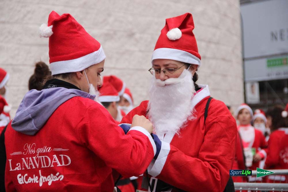 Galería de la Carrera de Papá Noel, ambiente y salida
