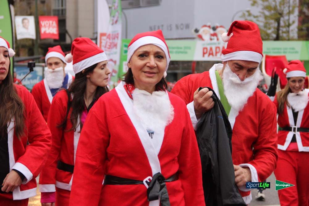 Galería de la Carrera de Papá Noel, ambiente y salida