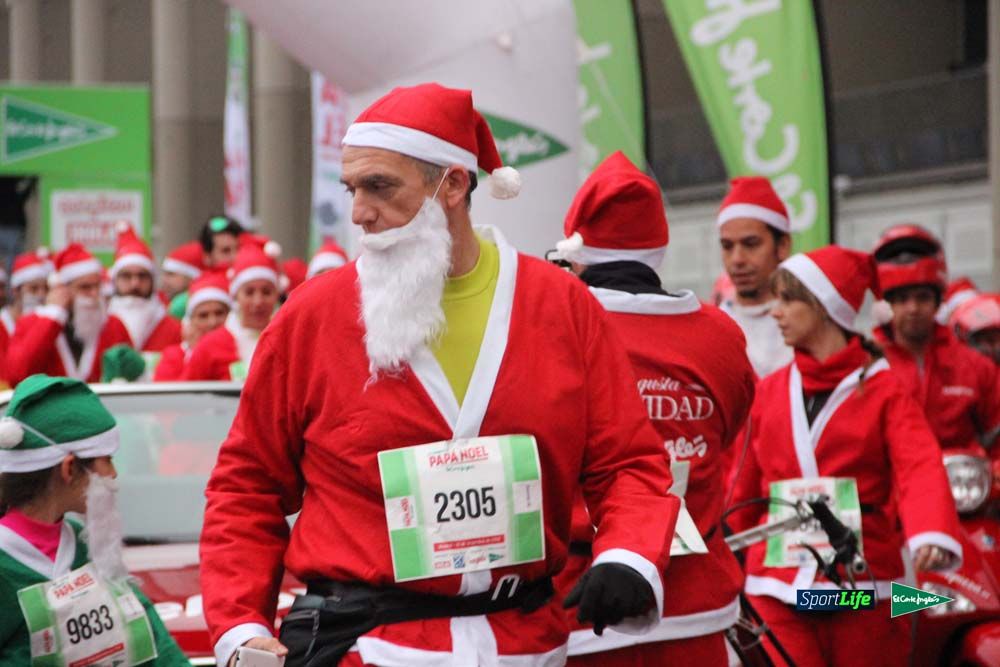 Galería de la Carrera de Papá Noel, ambiente y salida