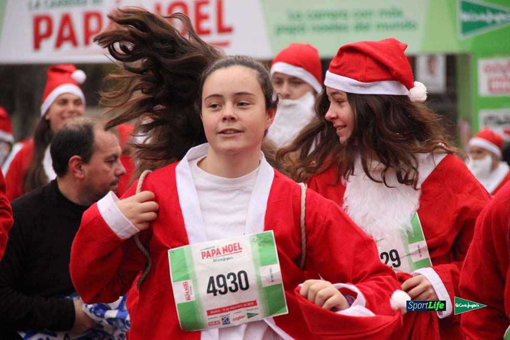Galería de la Carrera de Papá Noel, ambiente y salida