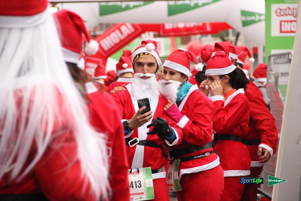 Galería de la Carrera de Papá Noel, ambiente y salida
