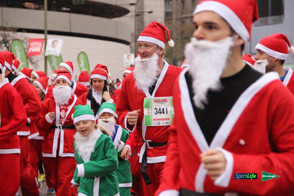 Galería de la Carrera de Papá Noel, ambiente y salida