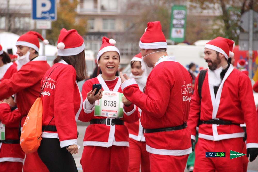 Galería de la Carrera de Papá Noel, ambiente y salida