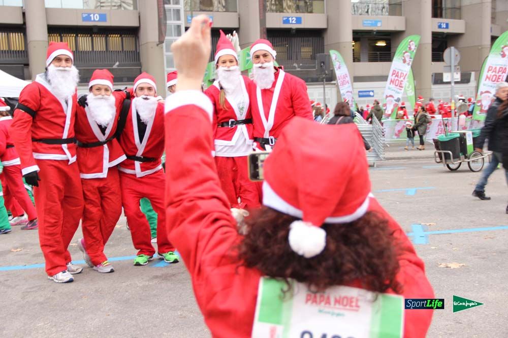 Galería de la Carrera de Papá Noel, ambiente y salida
