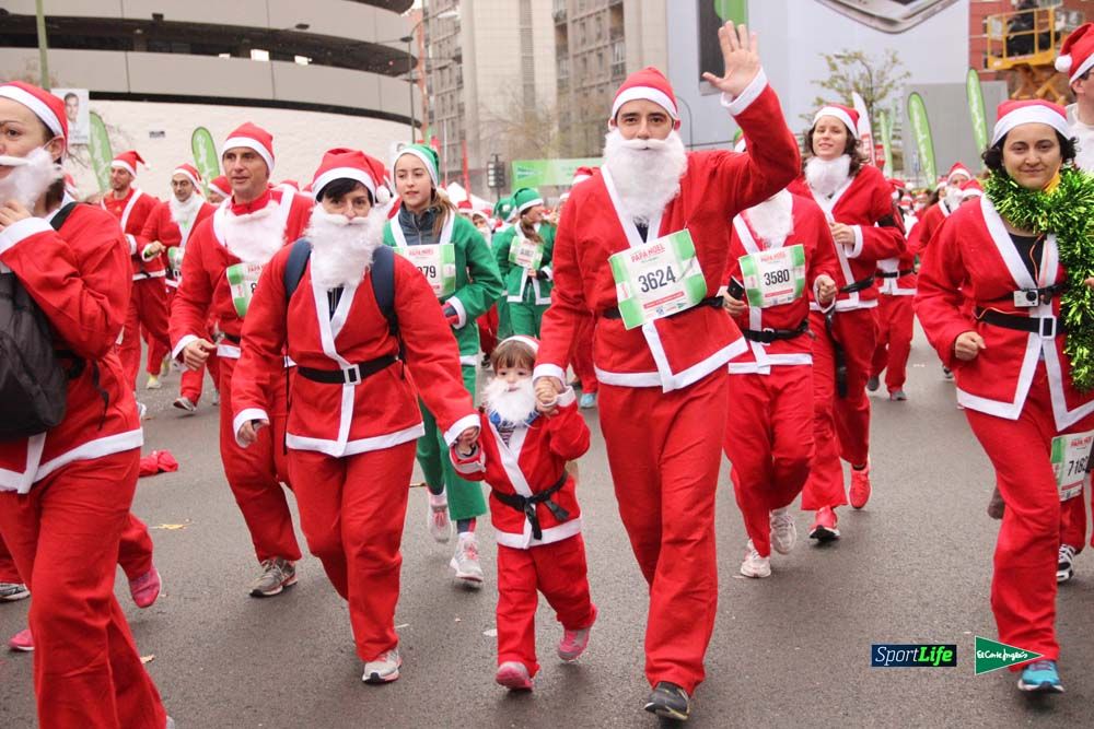 Galería de la Carrera de Papá Noel, ambiente y salida