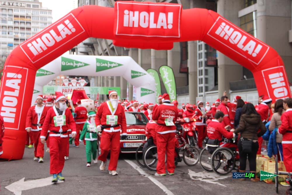Galería de la Carrera de Papá Noel, ambiente y salida