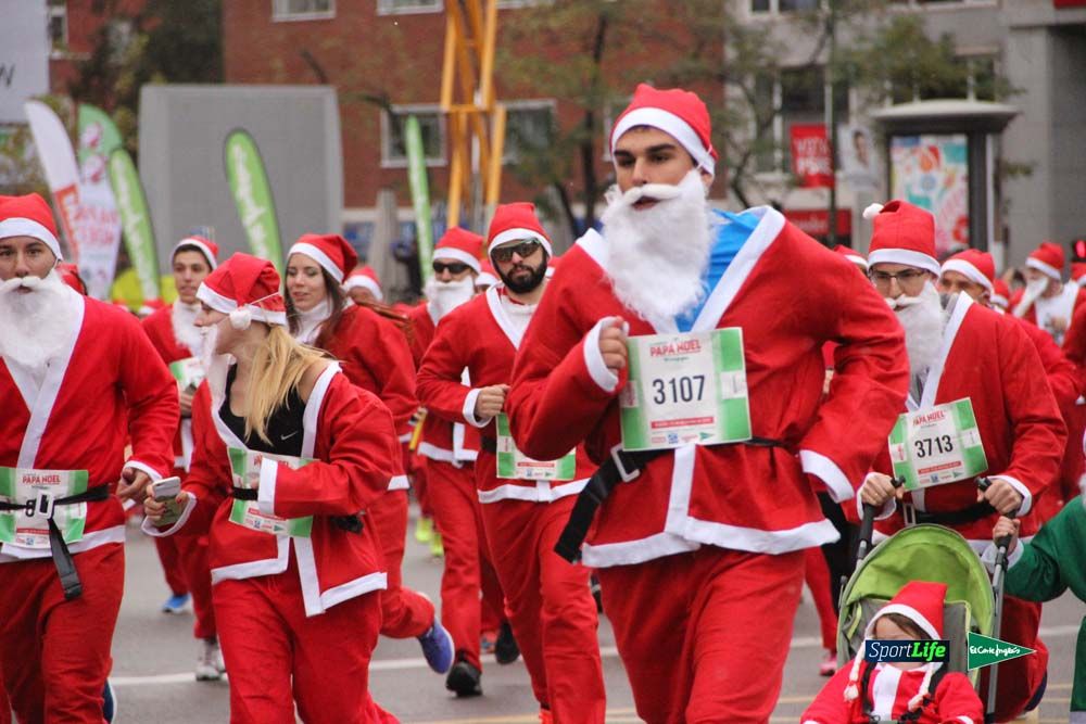 Galería de la Carrera de Papá Noel, ambiente y salida