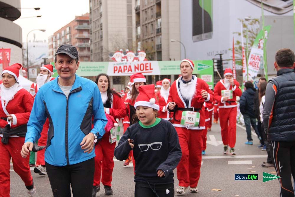 Galería de la Carrera de Papá Noel, ambiente y salida