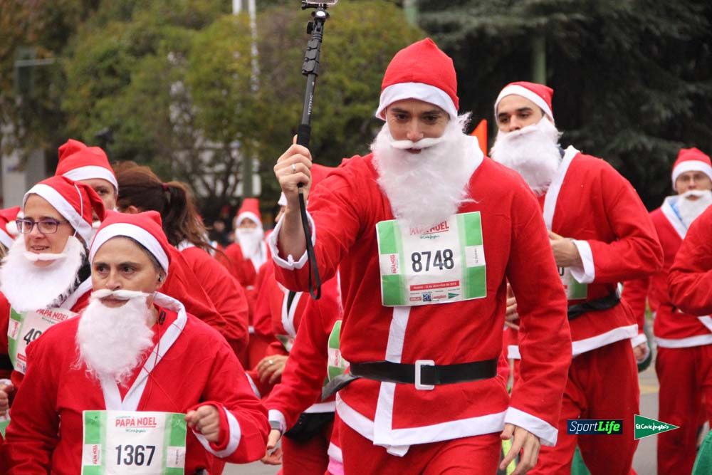 Galería de la Carrera de Papá Noel, ambiente y salida